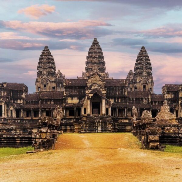 Tramonto sui Templi di Angkor Wat, Cambogia
