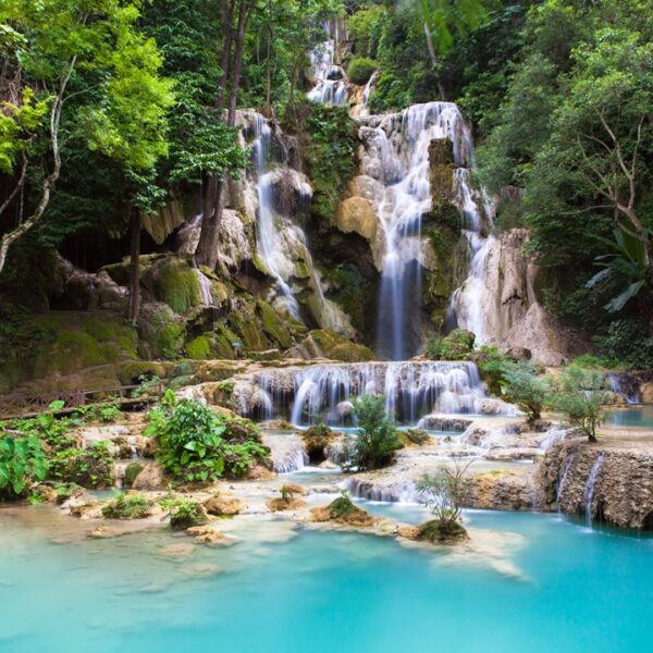 Cascate Kuang Si, Laos