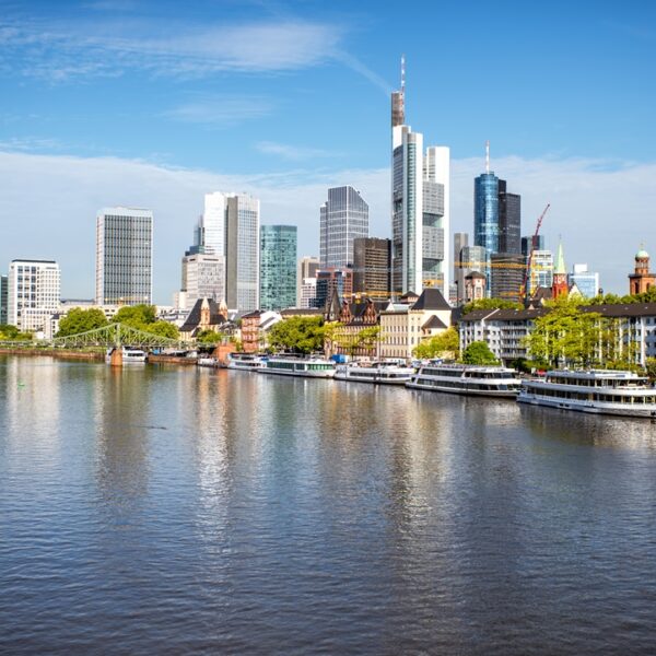 Skyline di Francoforte sul Meno, Germania