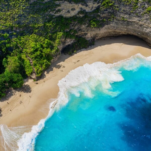 Spiaggia paradisiaca a Bali, Indonesia