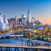 Panorama di New York, USA